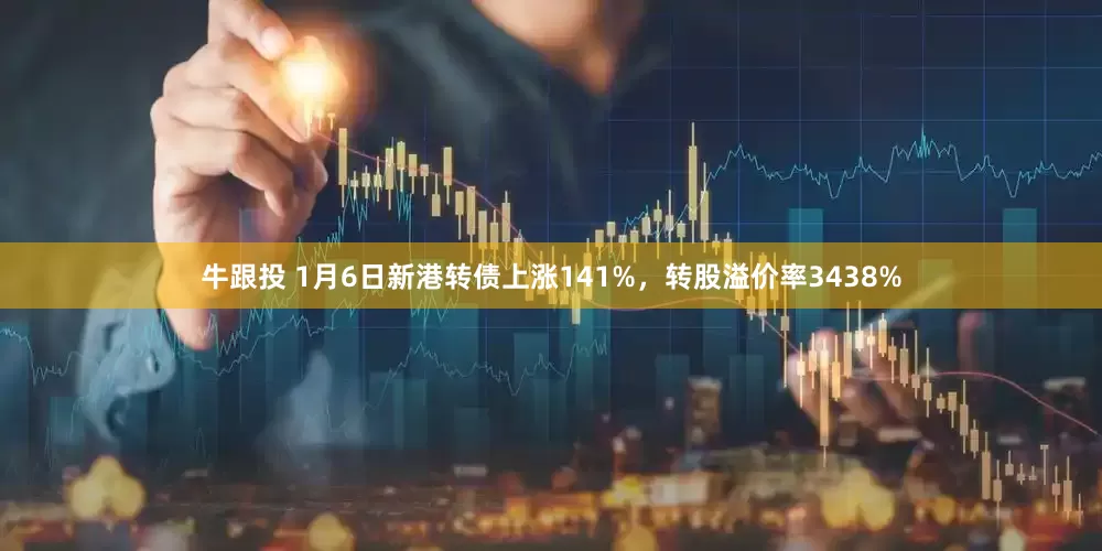 牛跟投 1月6日新港转债上涨141%，转股溢价率3438%